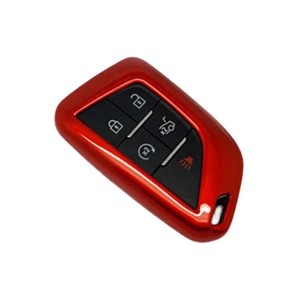2020+ Escalade / CT4 / CT5 Red ABS Key Fob Cover - Picture 1 of 2