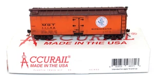 Accurail HO MDT/NYC 40' wood reefer 11142 Built/box MW KDs Kato Trucks weathered - Picture 1 of 4