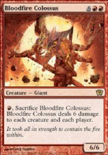 BLOODFIRE COLOSSUS X4 4 4X 9th Edition MTG Magic the Gathering Cards DJMagic