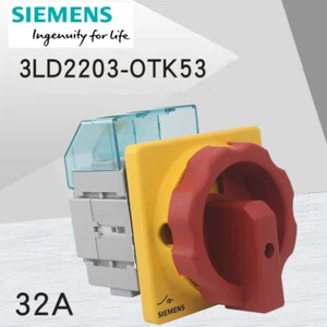 Interruptor de corte de energía control principal aislamiento de carga Siemens 3LD2203-0TK53 32A 3P - Imagen 1 de 5
