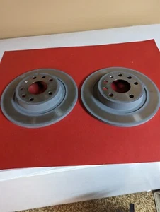 (Package of 2) Genuine Saab Disc Rear Brake Rotor 93188377 Saab 9-3 2006-2011 - Foto 1 di 6