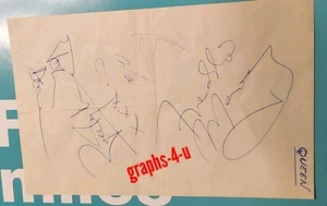 Autógrafo firmado por Queen Freddie Mercury John Deacon Brian May Roger Taylor certificado de autenticidad - Imagen 1 de 11