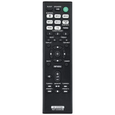 New RMT-AA400U For Sony AV Stereo System Remote Control STR-DH190 STRDH19 - Image 1 of 4