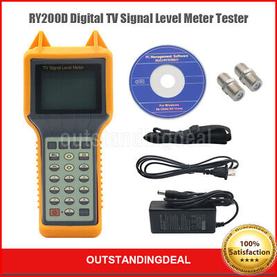 RY200D Digital TV Signal Level Tester CATV Cable Testing 5MHz-870MHZ Mer Ber K • 355.34$