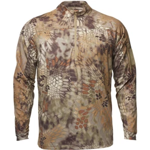 Kryptek Valhalla 2 Long Sleeve Zip Shirt Highlander 2X-Large - Picture 1 of 2