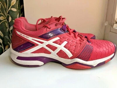 Zapatillas de gel deportivas interiores ASICS Gel-Blast 7 rosa E658Y talla 7 38 - Imagen 1 de 4