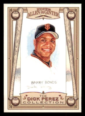 2006 Topps Allen and Ginter Dick Perez #25 Barry Bonds - Image 1 of 2