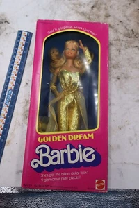Barbie bambola Golden Dream # 1874 nuova vintage π scatola originale buone condizioni! - Foto 1 di 6