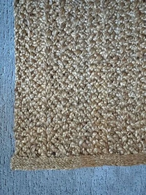 Pottery Barn Chunky Braided Jute Rug 5 x 8 - Image 1 of 4