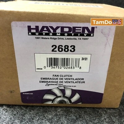 Embrague ventilador Hayden 2683 - Se adapta 03-09 4Runner 05-15 Tacoma 05-11 Tundra 4,0 L V6 Foto 1 de 4