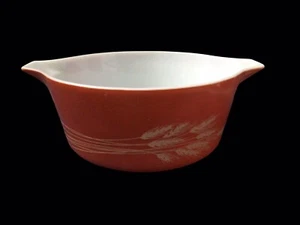 Pyrex Autumn Harvest 2 1/2 Liter Casserole Dish 475-B No Dishwasher Fade Compare - Imagen 1 de 3