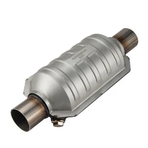 Convertidor catalítico universal de acero inoxidable de 2"" de entrada/salida de ajuste universal - Imagen 1 de 8