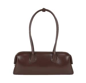 OSOI Boat Wide Choco Marrón - Bolso de Hombro de Cuero Hecho en Corea | FedEx - Imagen 1 de 7