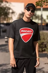 Ducati Black Tee Herren T-Shirt S-2XL - Bild 1 von 1