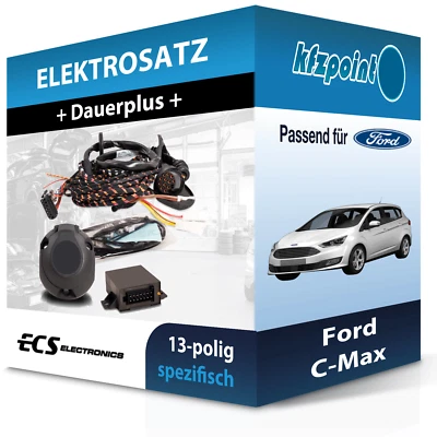 Für Ford C-Max 09.2010-06.2019 ECS E-Satz 13polig fahrzeugspezifisch NEU - Bild 1 von 2