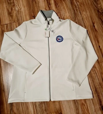 Jaqueta Pulôver Branca Feminina Philadelphia 76ers Antigua Tamanho XXL (i6 Nova Com Etiqueta - Imagem 1 de 4