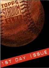 1994 Stadium Club Infocards Baseball Card Pick