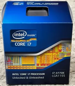 *NEW*Intel Core i7-3770K 3.5GHz LGA1155 4Core 8M 5 GT/s CPU Processor - Picture 1 of 2