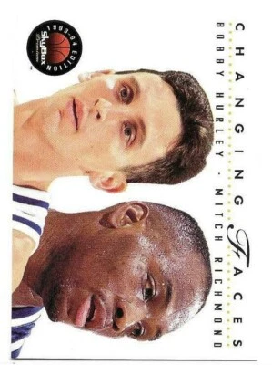 MITCH RICHMOND BOBBY HURLEY 1993-94 SKYBOX CF CARD MINT CONDITION - Image 1 of 2