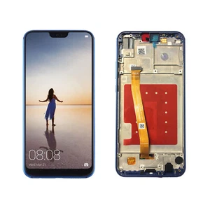 Für Huawei P20 Lite ANE-LX1 Display Komplett Bildschirm LCD Touch Blau + Rahmen - Bild 1 von 6