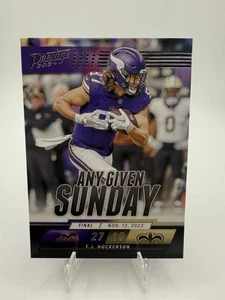 2024 Panini Prestige - Any Given Sunday T.J. Hockenson #AGS-THN - Picture 1 of 2