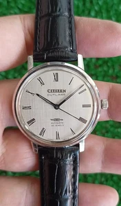 RARO OROLOGIO VINTAGE CITIZEN CUTLASS ORIGINALE QUADRANTE ROMANO AUTOMATICO 30 JEWELS GENT - Foto 1 di 11