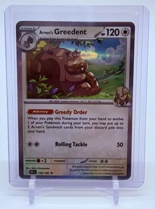 Pokemon TCG Destined Rivals: Arven's Greedent - 159/182 - Holo - English - Picture 1 of 2