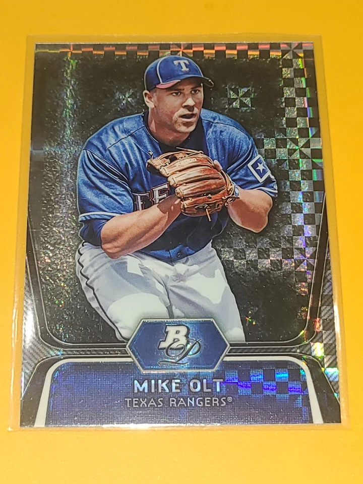 RANGERS MIKE OLT 2012 BOWMAN PLATINUM PROSPECTS X-FRACTOR #BPP30 - Image 1 of 1