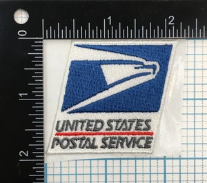 VINTAGE USPS UNITED STATES POSTAL SERVICE ADVERTISING 2 1/8" CLOTH PATCH - Picture 1 of 3