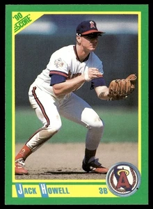 1990 Score Jack Howell California Angels #206 - Picture 1 of 2