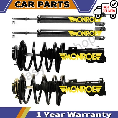 Juego Amortiguadores Delanteros Traseros Monroe Para Nissan Altima 2.5L 2003 2002 2004 2005 2006 Foto 1 de 4