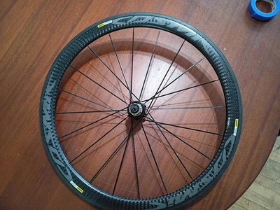 Rueda trasera de carbono Mavic Cosmic usada Foto 1 de 4