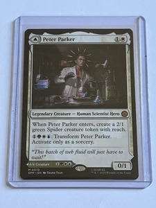 Peter Parker Amazing Spider-Man 10 MTG Spider-Man 2025 NM Non Foil Mythic Rare - Picture 1 of 14
