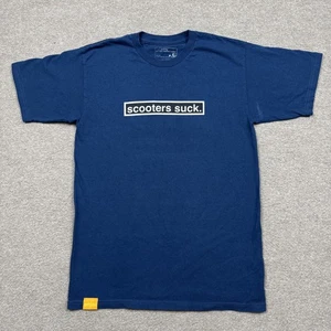Camisa Para Hombre Enjoi Talla S Azul Manga Corta Skateboarding Cuello Redondo Ropa de Calle - Imagen 1 de 10