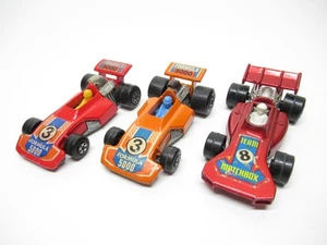 MATCHBOX SUPERFAST 1973 TEAM MATCHBOX E FORUMLA 5000 VARIANTE INDY CAR LOTTO - Foto 1 di 5