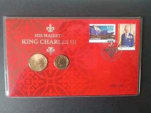 2025 His Majesty King Charles III Limited Edition Two Coin PNC - 106/350 - Bild 1 von 2