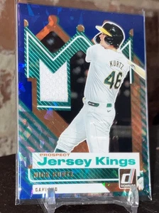 Camiseta deportiva Panini Donruss 2025 - Prospect Kings Nick Kurtz #PJK-NK Blue Ice (MEM, RC) - Imagen 1 de 2
