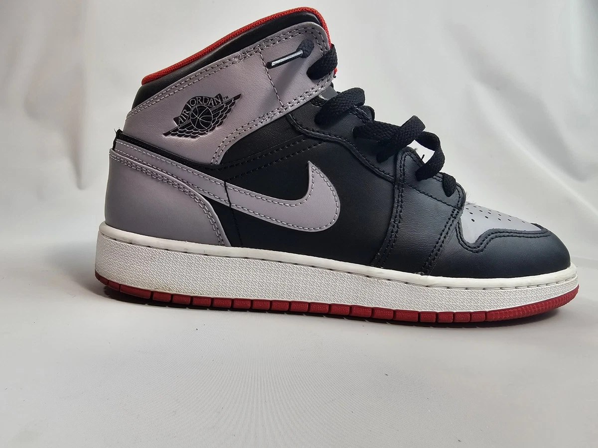 Jordan 1 Mid Bred Shadow for Sale | Authenticity Guaranteed | eBay