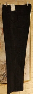 PANTALONES ELÁSTICOS DE MUJER CHRISTOPHER & BANKS TALLA 12 NEGROS ACANALADOS PIERNA RECTA NUEVOS CON ETIQUETAS - Imagen 1 de 8