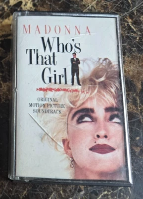 Madonna Who's That Girl? original 1987 canadian cassette - Image 1 of 2