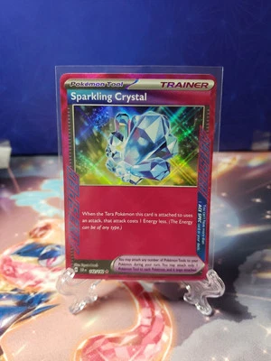 Sparkling Crystal 142/142 ACE SPEC Rare 2024 Stellar Crown Pokémon TCG  - Image 1 of 2