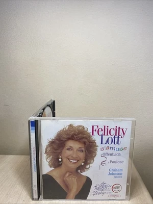 Felicity Lott Graham Johnson S'amuse d'Offenbach a Poulenc CD, Very Good - Image 1 of 4