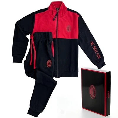 Milan tuta da casa Homewear in cotone pigiama uomo Rosso S M L XL XXL - Image 1 of 4