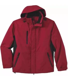 River's End 9910-RDB Classic Color Block Parka Mens       - Red - Picture 1 of 1