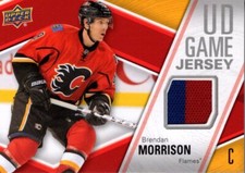 2011-12 Upper Deck Game Jerseys Hockey Card Pick