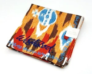 Vivienne Westwood Cotton scarf Handkerchief Ethnic Pattern with Embroidery - Picture 1 of 7