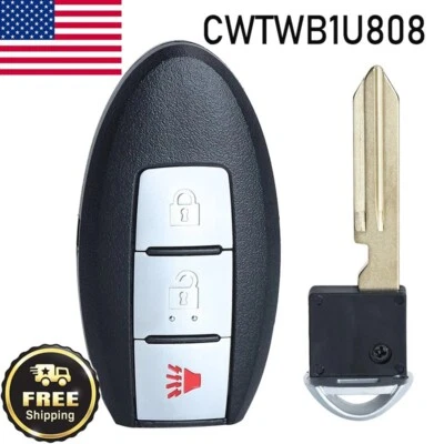 Автомобильный брелок дистанционный бесключевой для Nissan Juke 2011 2012 2013 2014 2015 2016 2017 годов выпуска - Изображение 1 из 3