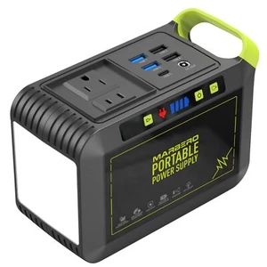 MARBERO 88Wh Portable Power Station 24000mAh Camping Solar Generator(Solar Panel - Picture 1 of 8