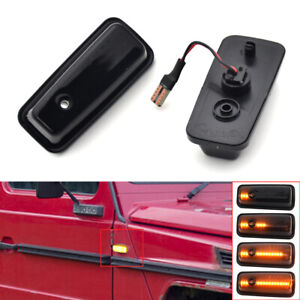 LED Sequence Side Marker Light For Benz G-Class W461 W463 G500 G550 G55 G63 G65