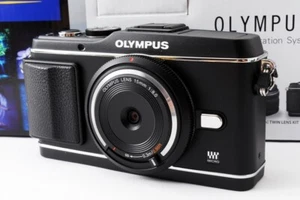 Olympus Stylo E-P3 12.3MP 15mm Lentille Set Noir [ EXC Avec / 8GB Carte SD,Bride - Photo 1 sur 11
